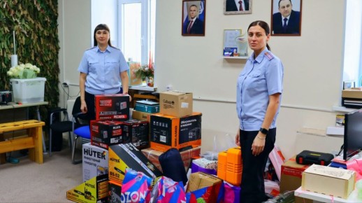 Полицейские Югры приняли участие в акции «Всё для Победы»