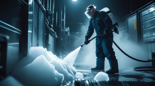 Криоочистка и химическая чистка оборудования: что выбрать для безопасности и экологии?