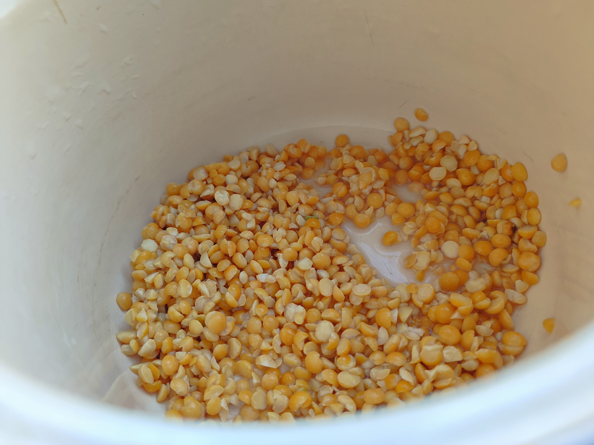 Неизведанные горизонты постной выпечки с горохом