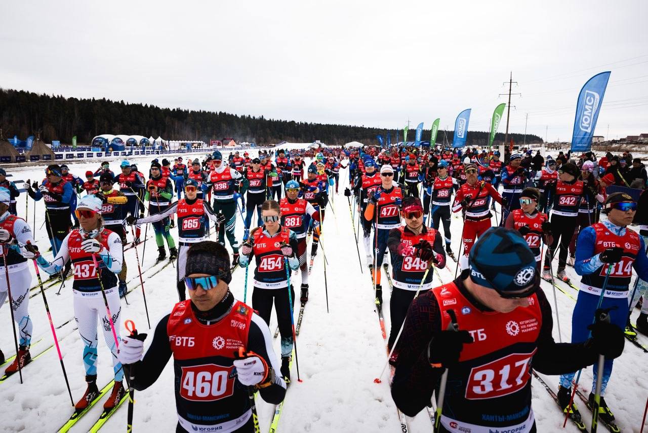 Финишная прямая пройдена — Югорский лыжный марафон завершён