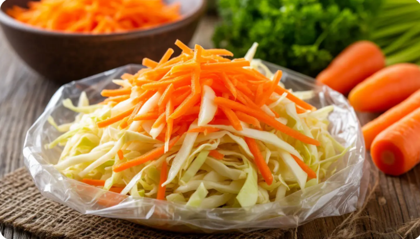 Удобно и вкусно: Как легко приготовить квашеную капусту в пакете