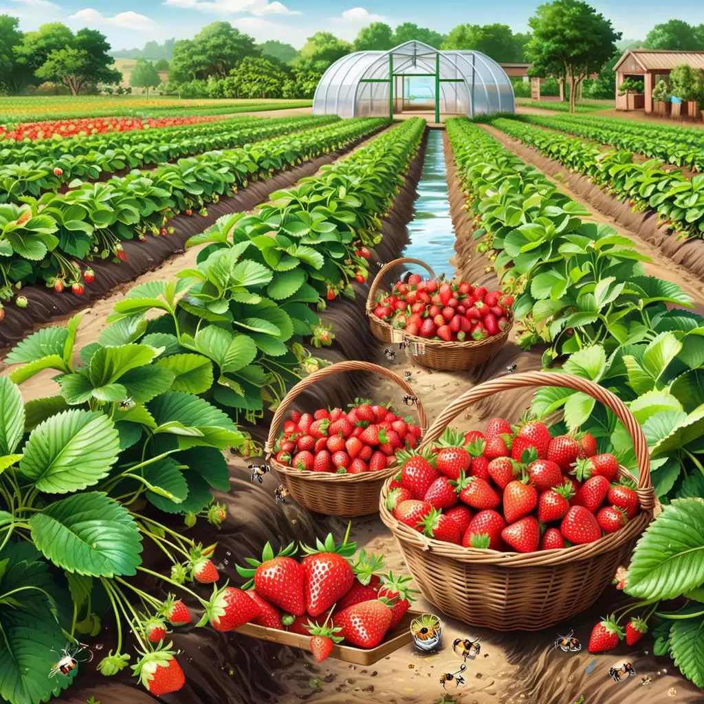 Секреты успешного выращивания клубники: от выбора сорта до богатого урожая