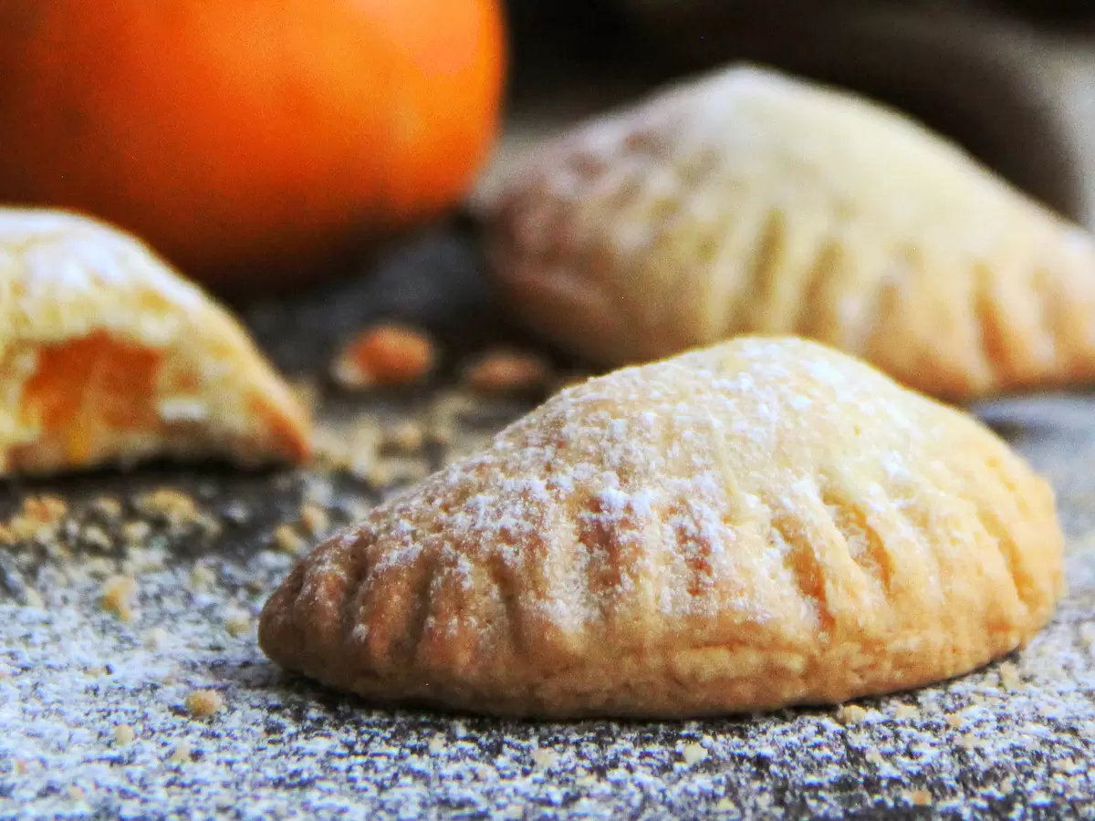 Песочное печенье с мандарином: неожиданный десерт, который порадует вас