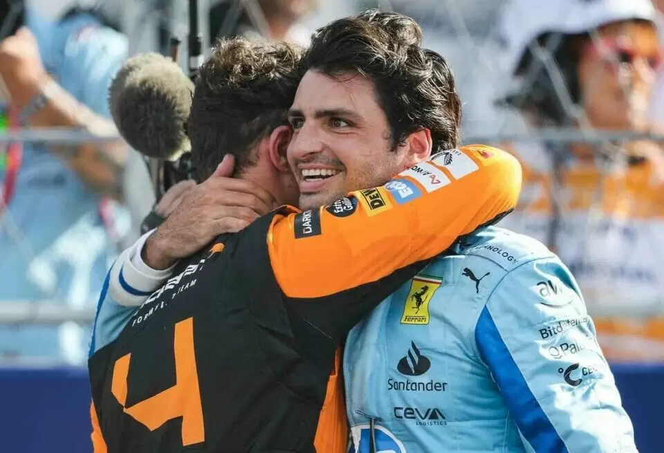 Сайнс поддерживает Норриса перед финалом в Абу-Даби