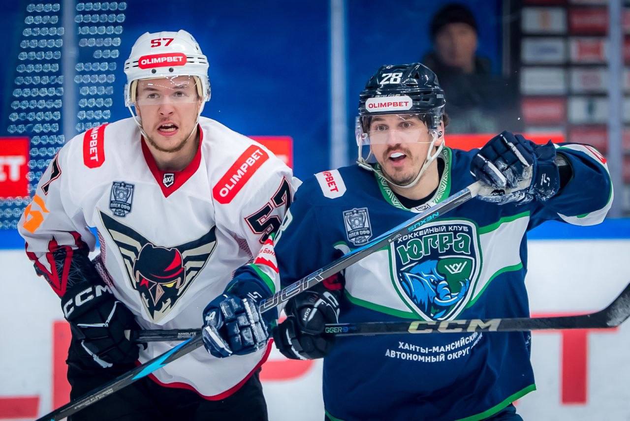 «Югра» снова обыграла «Омские Крылья» и довела счет в серии до 2:0