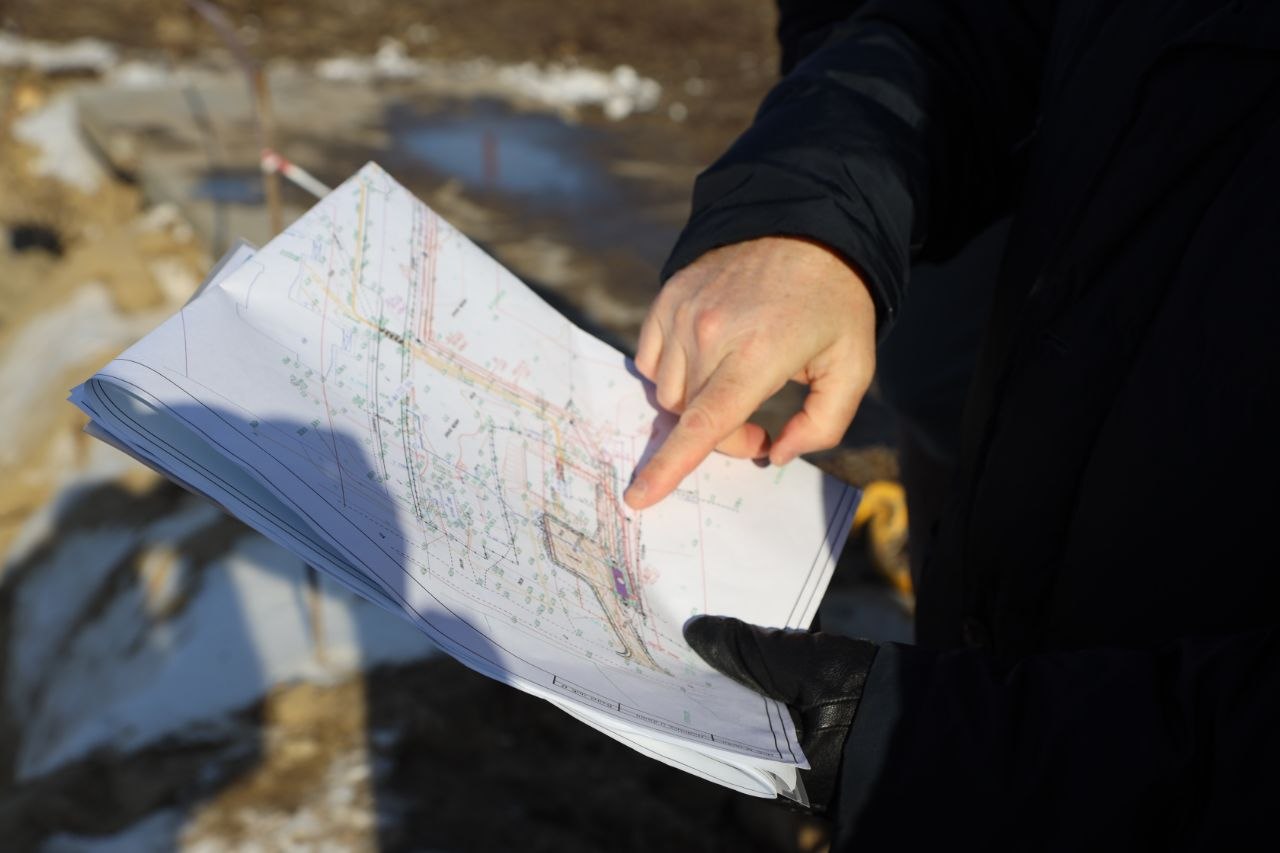 Дмитрий Кощенко: В квартале 5П продолжается строительство системы водоотведения Дмитрий Кощенко: В квартале 5П продолжается строительство системы водоотведения