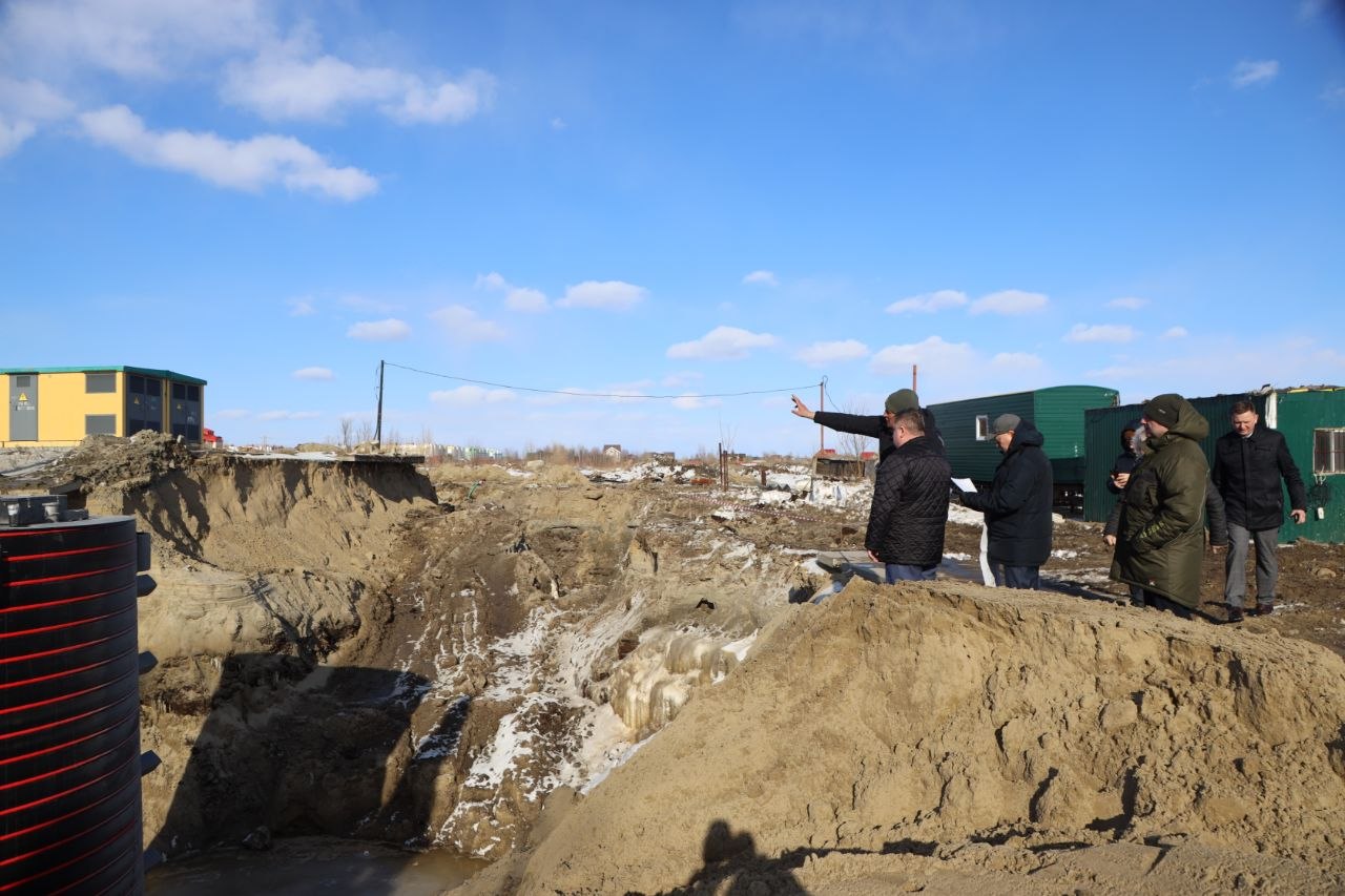 Дмитрий Кощенко: В квартале 5П продолжается строительство системы водоотведения Дмитрий Кощенко: В квартале 5П продолжается строительство системы водоотведения