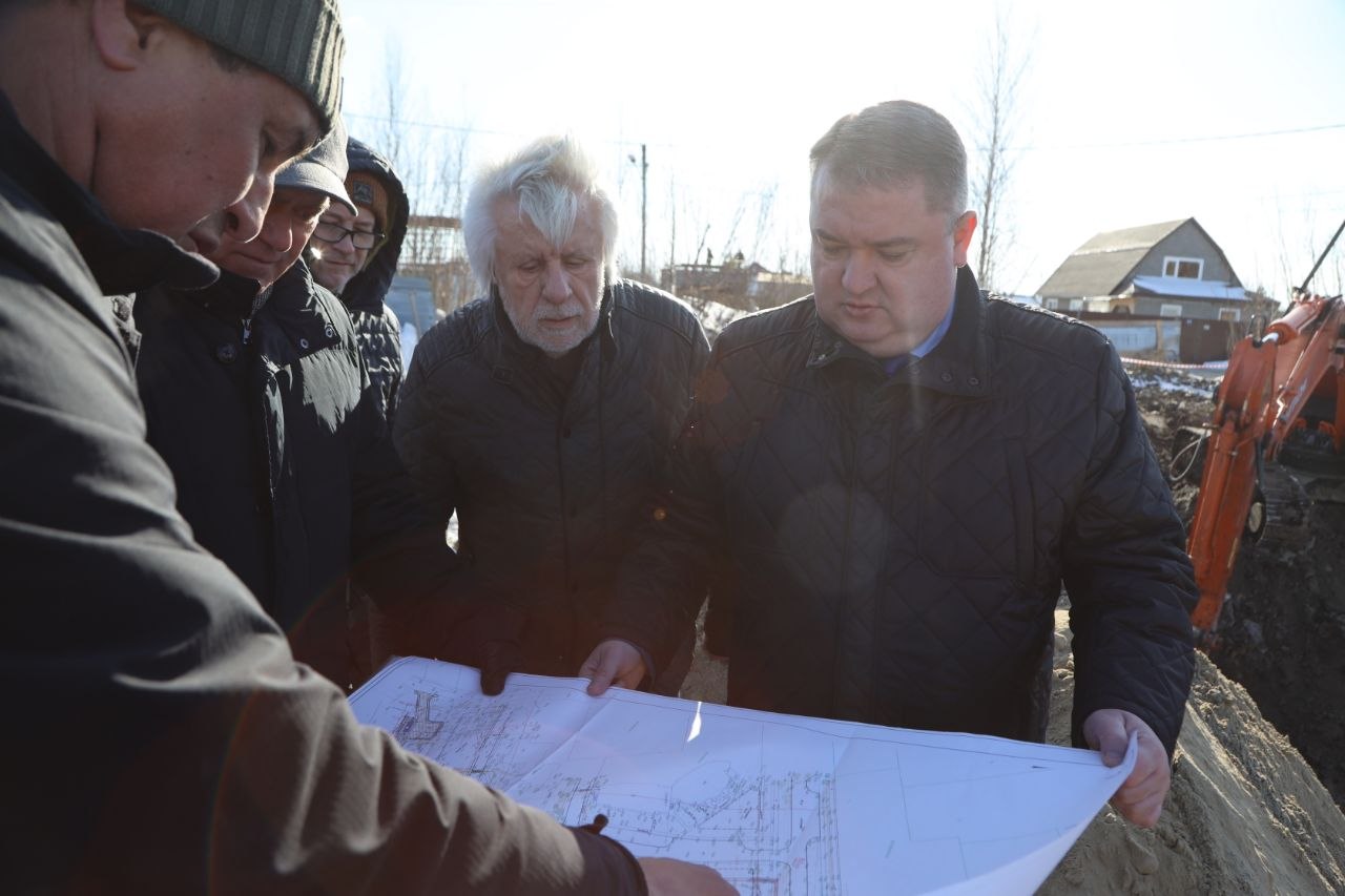 Дмитрий Кощенко: В квартале 5П продолжается строительство системы водоотведения Дмитрий Кощенко: В квартале 5П продолжается строительство системы водоотведения