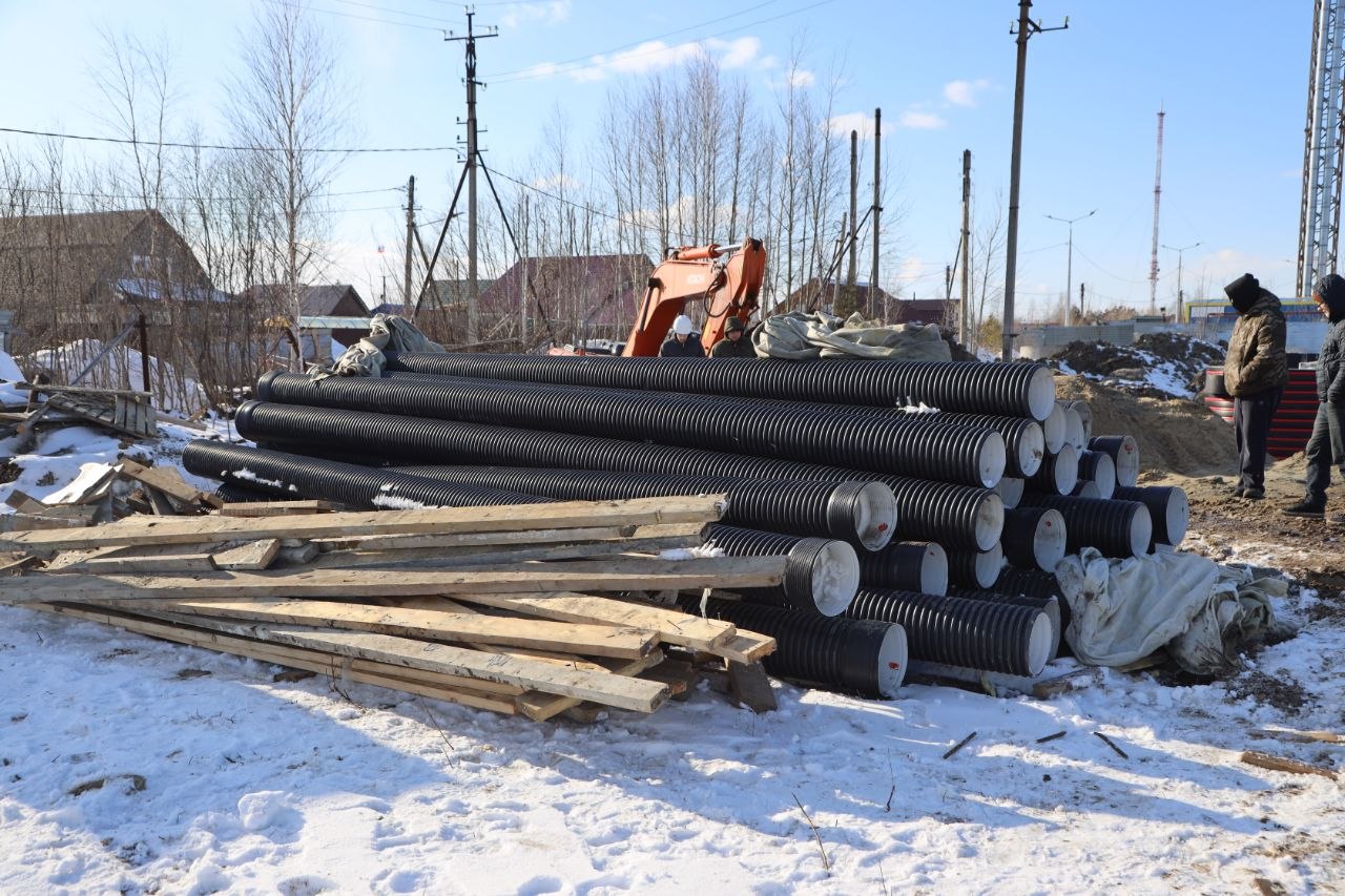 Дмитрий Кощенко: В квартале 5П продолжается строительство системы водоотведения Дмитрий Кощенко: В квартале 5П продолжается строительство системы водоотведения