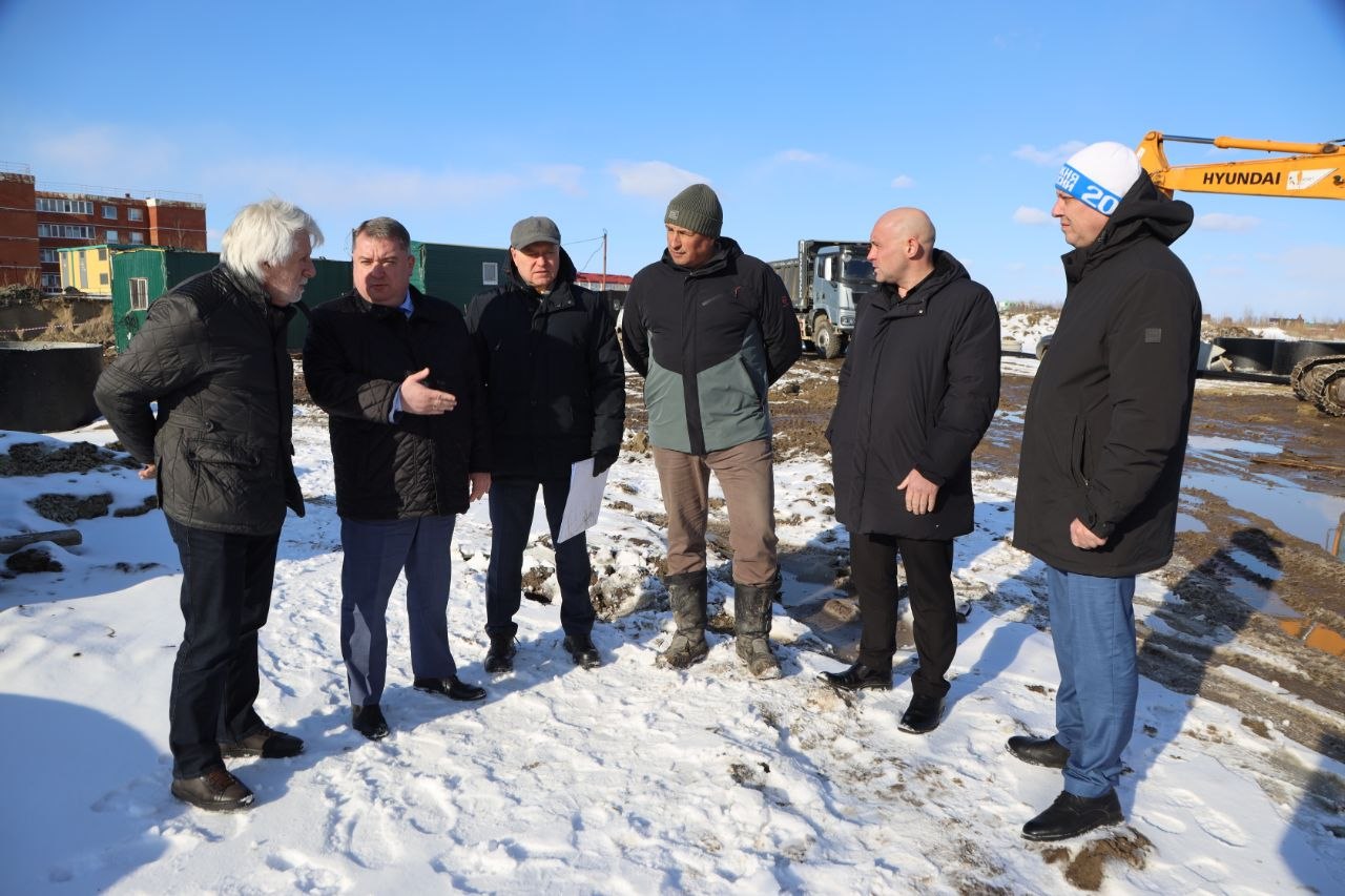 Дмитрий Кощенко: В квартале 5П продолжается строительство системы водоотведения