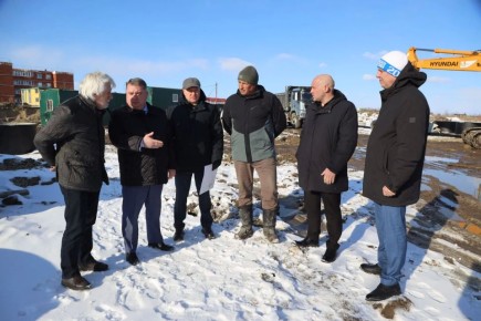 Дмитрий Кощенко: В квартале 5П продолжается строительство системы водоотведения