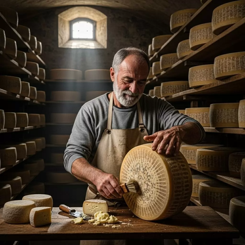 Искусство сыра: путь от молока до выдержанного деликатеса