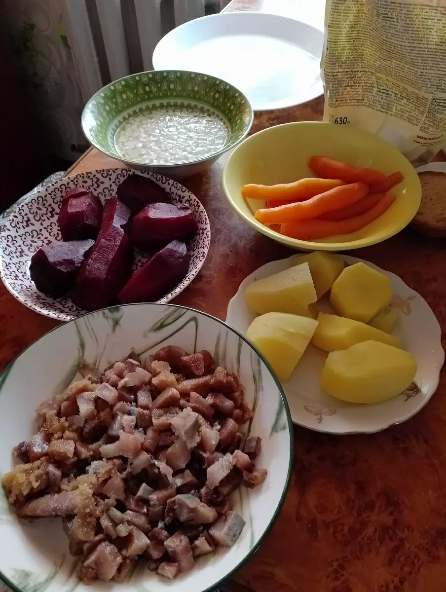 Секреты известного салата "Под шубой"