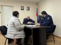 Первый заместитель руководителя следственного управления полковник юстиции Игорь Евгеньевич Турутин провёл выездной приём граждан в городе Нягани