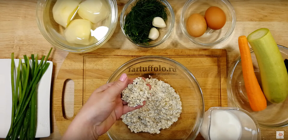 Вкуснейшие овощные блинчики на кефире