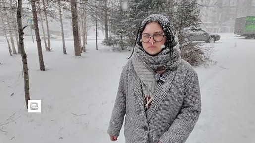 Шквалистый ветер, метель и практически нулевая видимость стали причиной временного ограничения движения на многих трассах Югры
