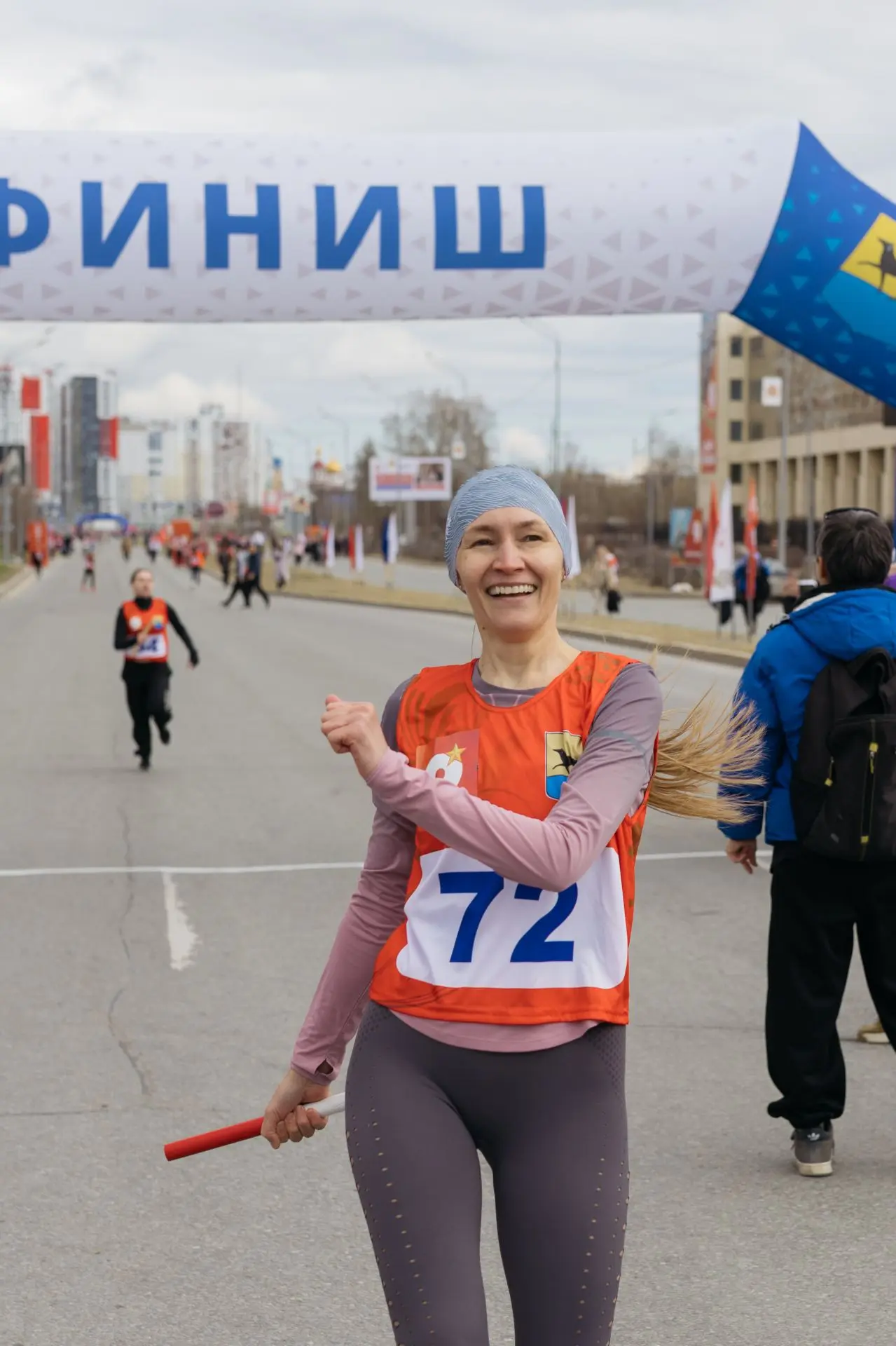 Более 500 человек вышли на забег в рамках легкоатлетической эстафеты, посвящённой 81-й годовщине Великой Победы Более 500 человек вышли на забег в рамках легкоатлетической эстафеты, посвящённой 81-й годовщине Великой Победы