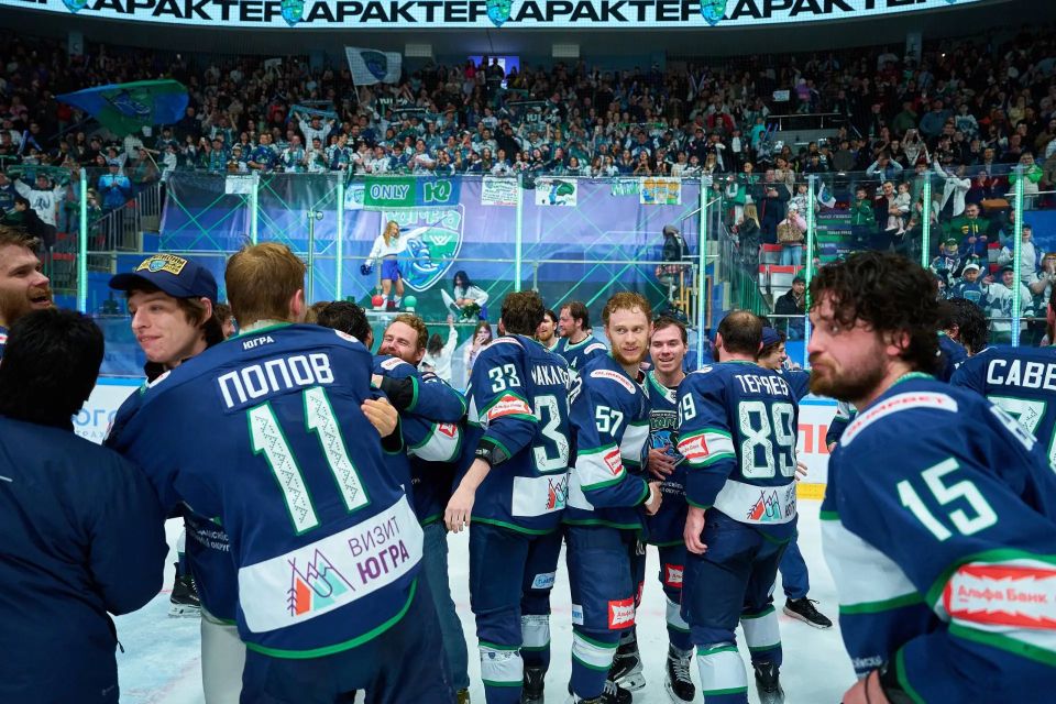 ХК «Югра» выиграл решающий матч плей-офф и стал обладателем Кубка чемпиона ВХЛ ХК «Югра» выиграл решающий матч плей-офф и стал обладателем Кубка чемпиона ВХЛ