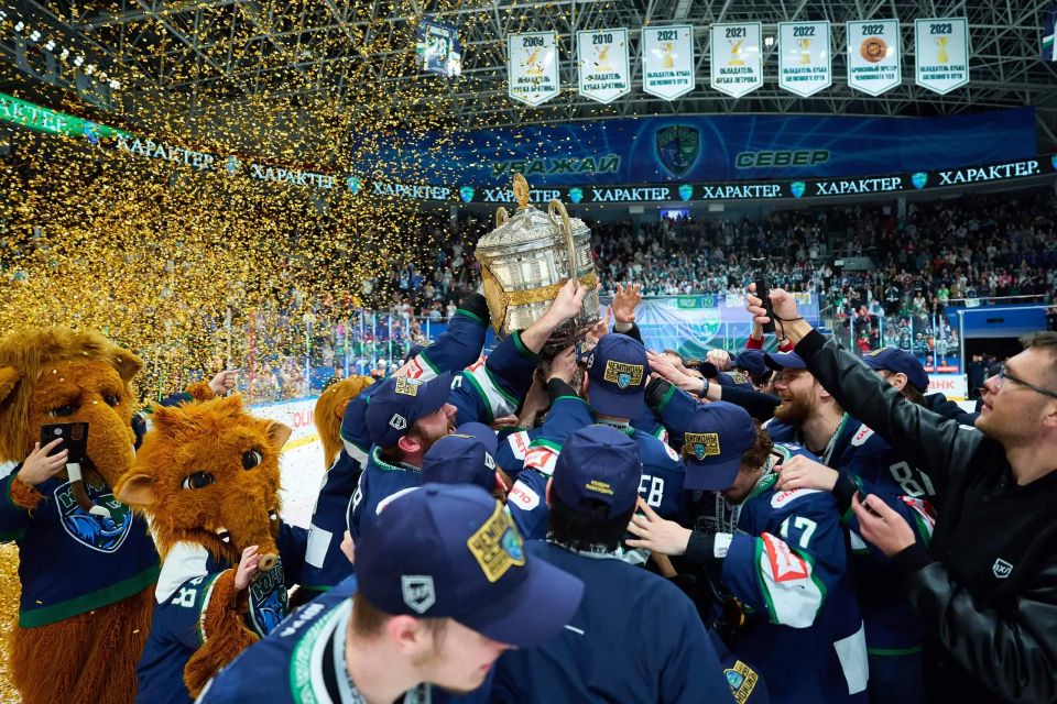 Хоккейный клуб «Югра» стал чемпионом России! Хоккейный клуб «Югра» стал чемпионом России!