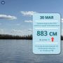 По информации Ханты-Мансийского центра по гидрометеорологии и мониторингу окружающей среды - филиала «Обь-Иртышское управление по гидрометеорологии и мониторингу окружающей среды», сегодня, 30 мая, уровень воды в реке Оби...