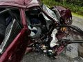 Югорчане попали в ДТП на трассе Тюмень – Ханты-Мансийск в Уватском округе