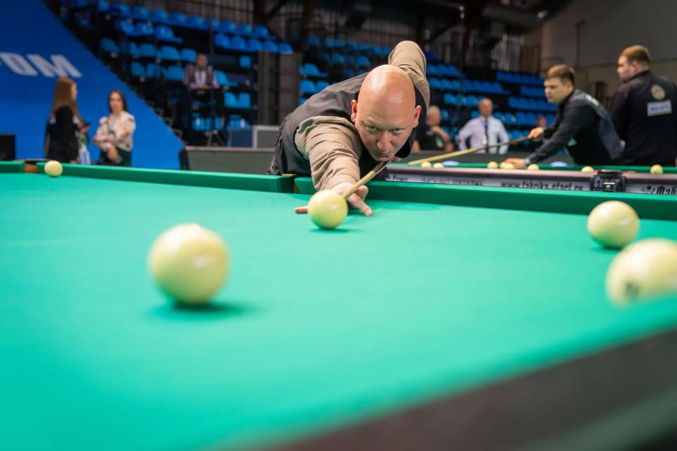 Чемпионат мира по бильярду «Свободная пирамида» открыли в Сургуте Чемпионат мира по бильярду «Свободная пирамида» открыли в Сургуте