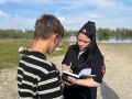 В Нефтеюганске полицейские провели рейдовые мероприятия на несанкционированных пляжах
