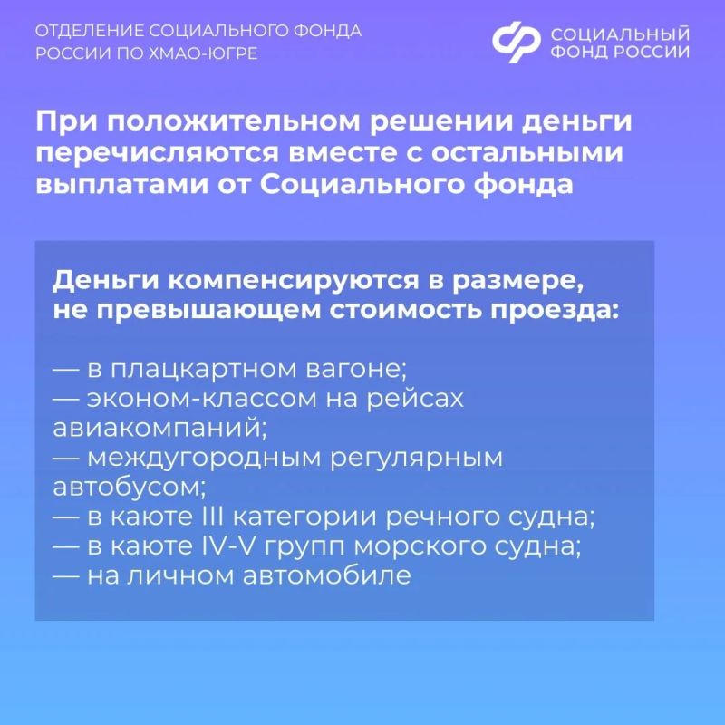 Как пенсионерам-северянам получить компенсацию стоимости проезда к месту отдыха и обратно? Как пенсионерам-северянам получить компенсацию стоимости проезда к месту отдыха и обратно?