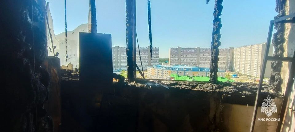 В Сургуте пожарные ликвидировали возгорание в квартире В Сургуте пожарные ликвидировали возгорание в квартире
