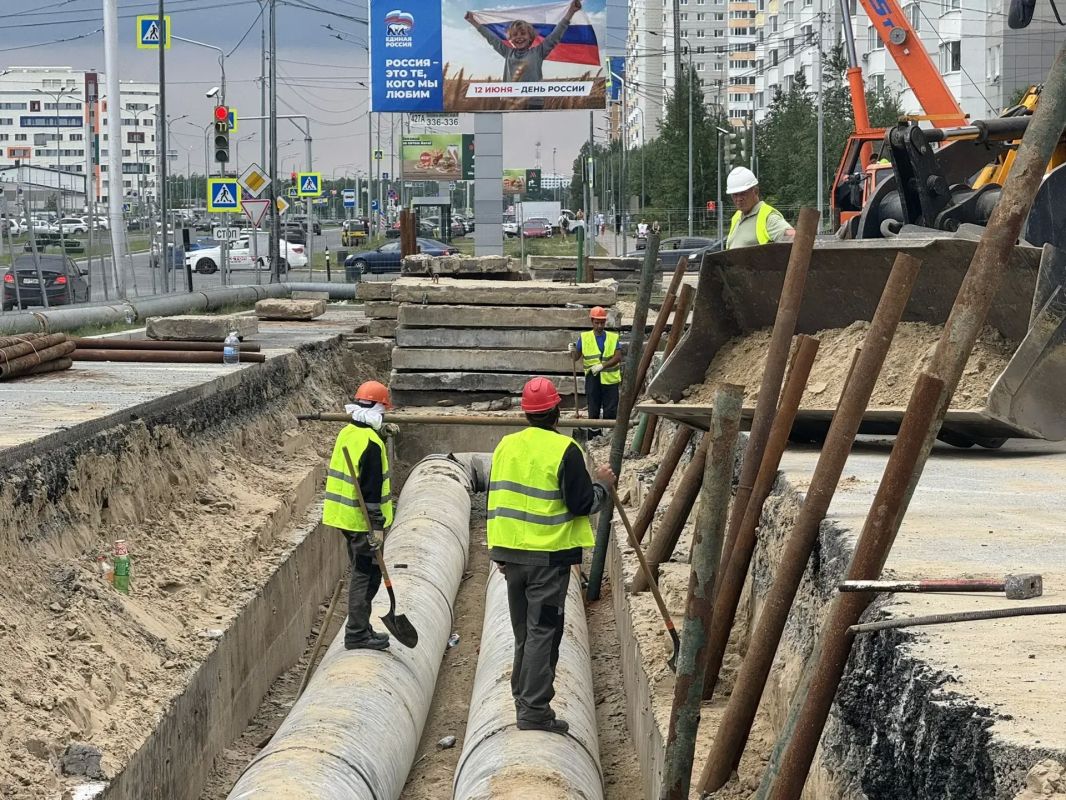 Городские тепловые сети готовятся к отопительному сезону Городские тепловые сети готовятся к отопительному сезону