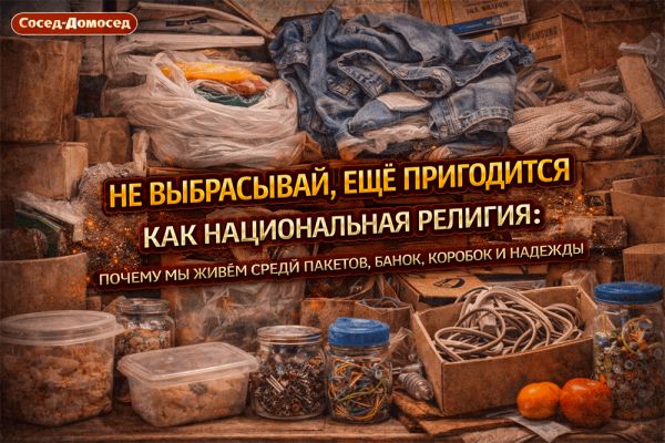 Почему мы коллекционируем мусор: странный культ полезности