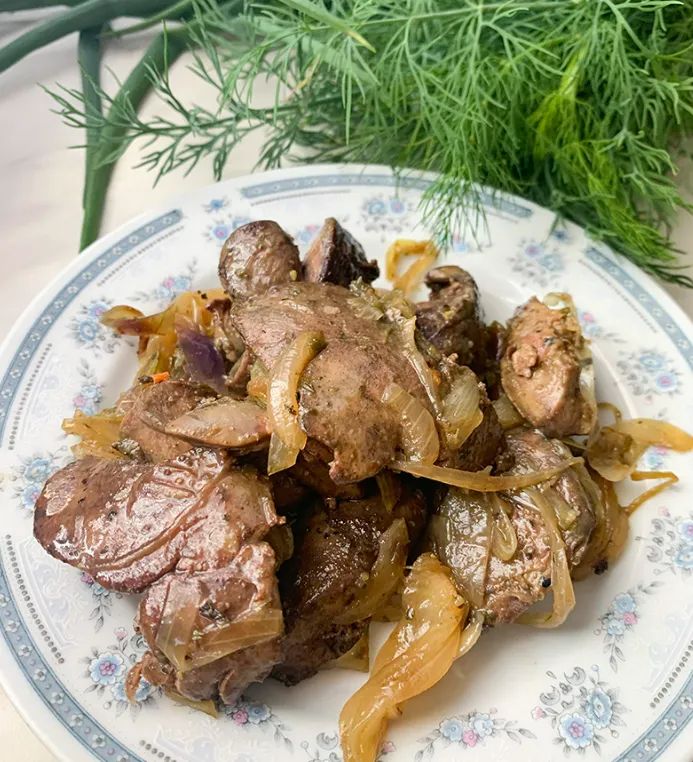 Вдохновляющий рецепт для любителей куриной печени