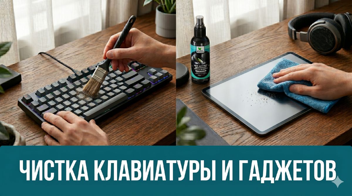 Как правильно чистить клавиатуры и гаджеты, чтобы они служили дольше