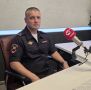 В праздничном выпуске радиопограммы "По дороге безопасности" принял участие главный госавтоинспектор округа