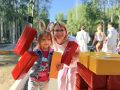 В парке Победы проходят мероприятия, посвященные Дню семьи, любви и верности