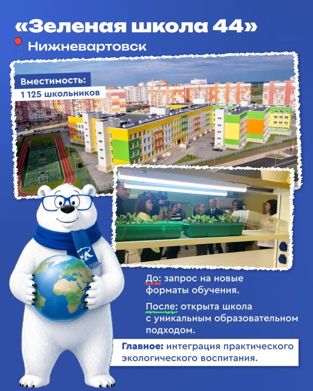 В Югре построили 22 школы и обновили еще 47 В Югре построили 22 школы и обновили еще 47