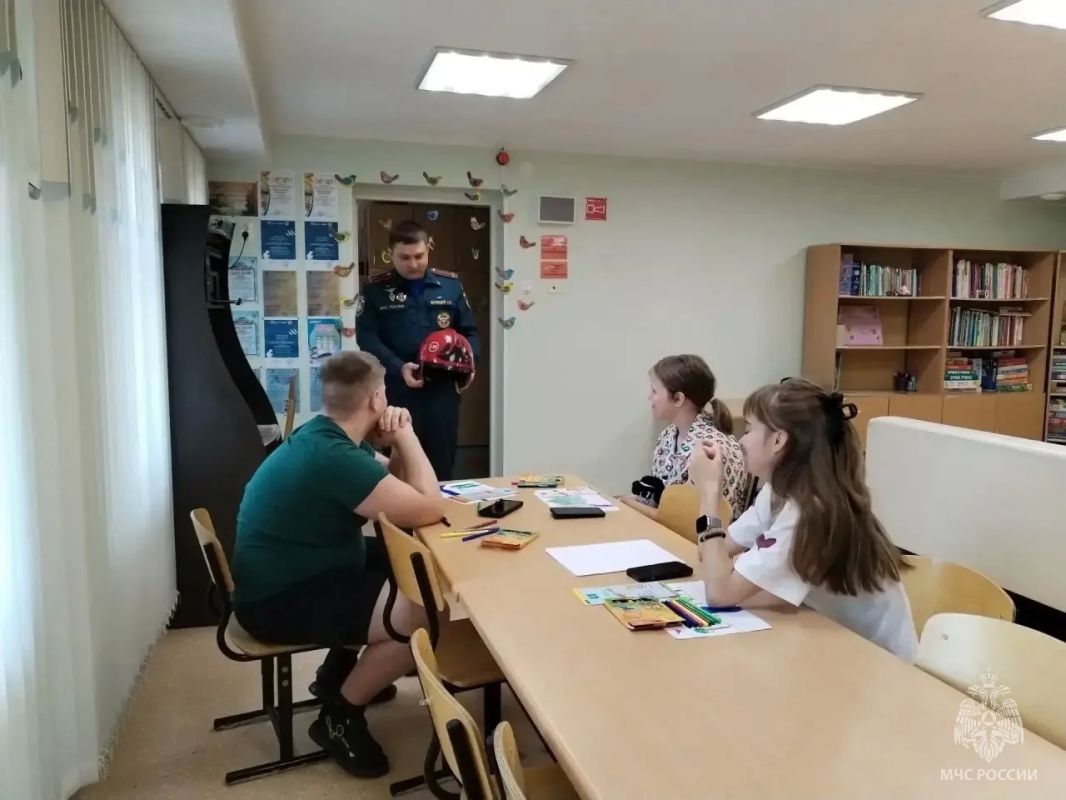 Профилактическое мероприятие для детей в лагере с дневным пребыванием Профилактическое мероприятие для детей в лагере с дневным пребыванием