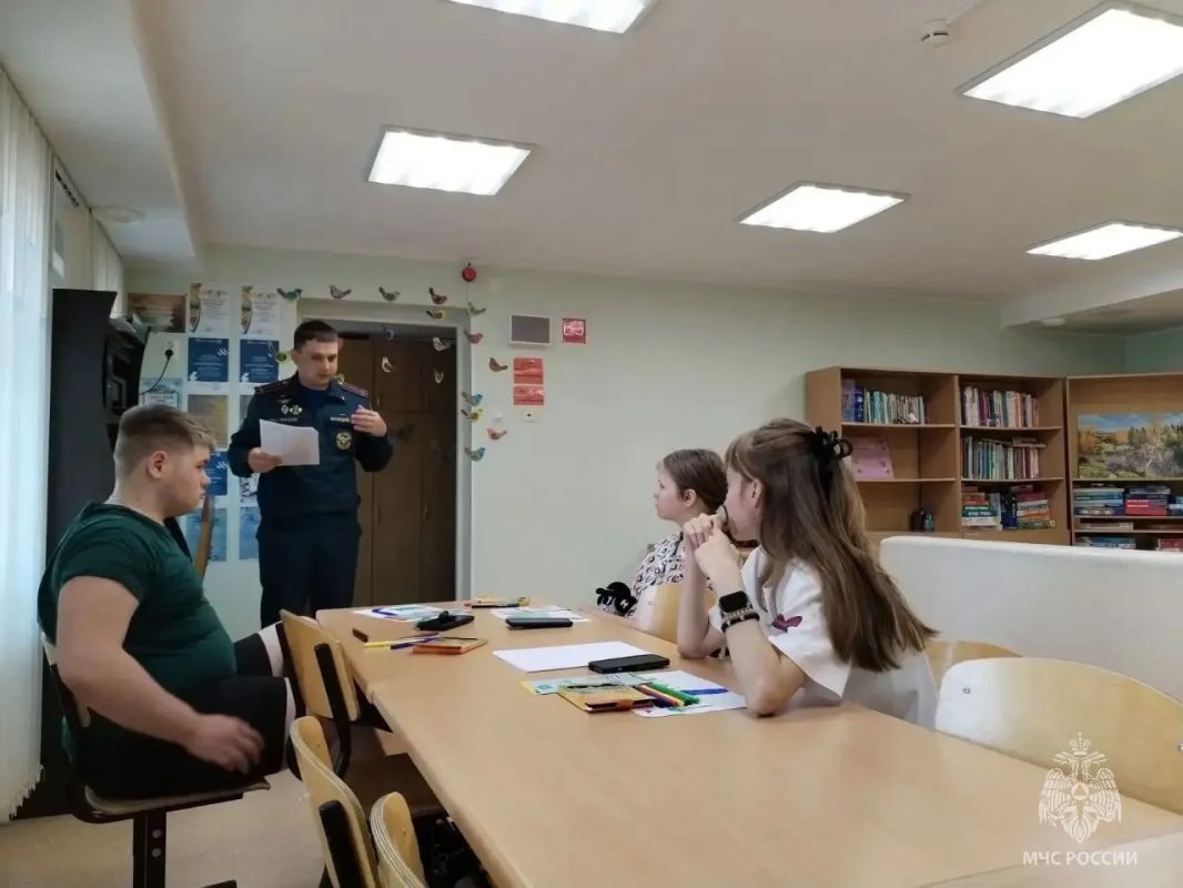 Профилактическое мероприятие для детей в лагере с дневным пребыванием Профилактическое мероприятие для детей в лагере с дневным пребыванием