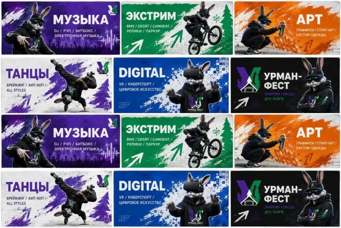 Стань частью городского фестиваля уличных культур «УРМАН-ФЕСТ»