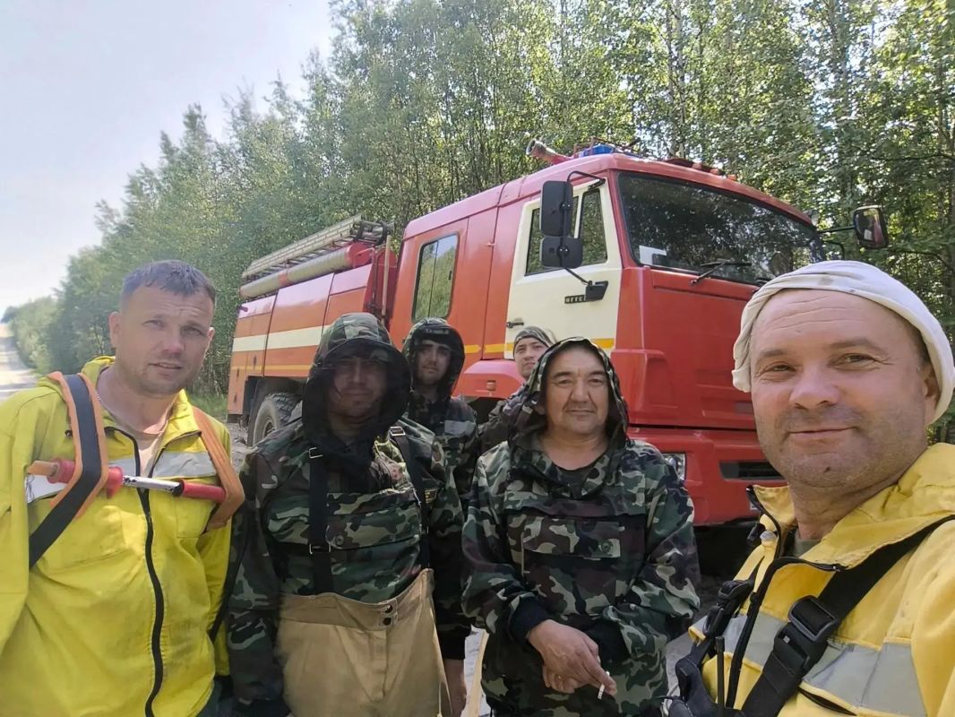 За последние сутки в Югре зарегистрировали 9 новых лесных пожаров За последние сутки в Югре зарегистрировали 9 новых лесных пожаров