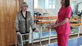 Адаптивная физкультура. Ингрида Анатольевна поступила в Сургутский социально-реабилитационный центр после перенесенного острого нарушения мозгового кровообращения (ОНМК)