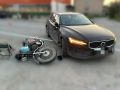 Юный мотоциклист пострадал в ДТП по собственной неосторожности