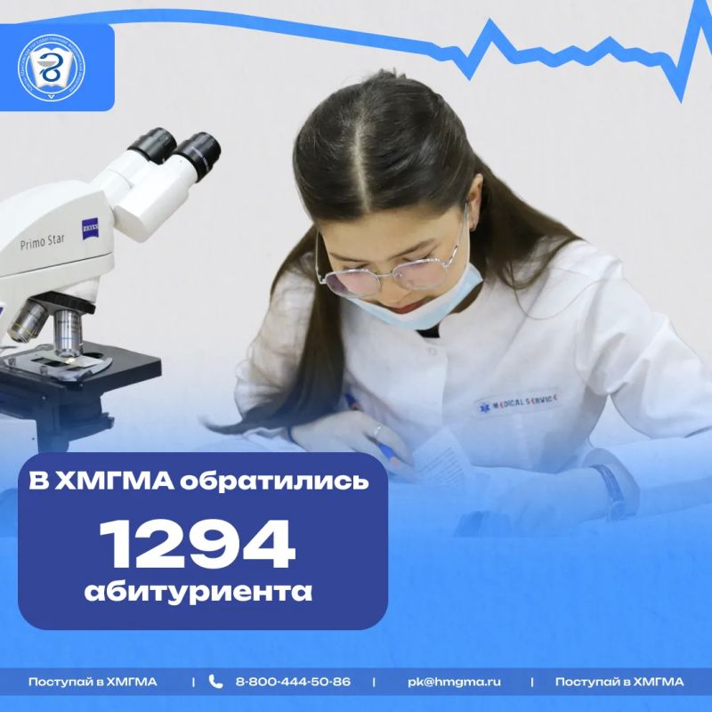 Приёмная кампания ХМГМА — 2026 в самом разгаре! Приёмная кампания ХМГМА — 2026 в самом разгаре!