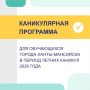 Чем занять ребенка на летних каникулах?