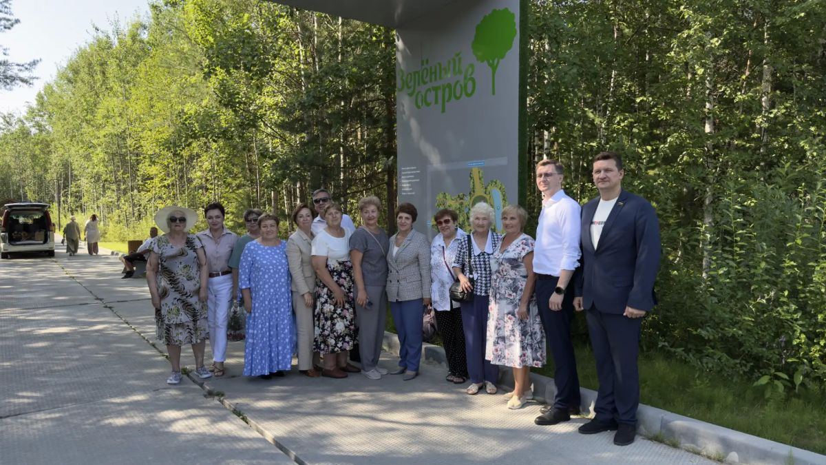 В Нефтеюганском районе открыли новое место для отдыха жителей В Нефтеюганском районе открыли новое место для отдыха жителей
