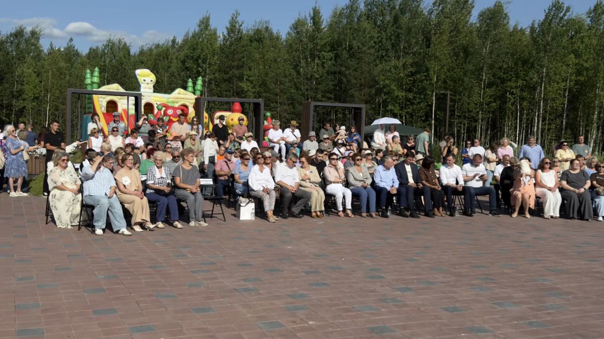 В Нефтеюганском районе открыли новое место для отдыха жителей В Нефтеюганском районе открыли новое место для отдыха жителей