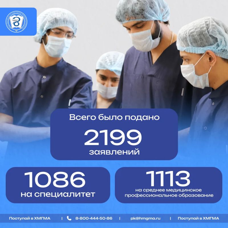 Приёмная кампания ХМГМА — 2026 в самом разгаре! Приёмная кампания ХМГМА — 2026 в самом разгаре!