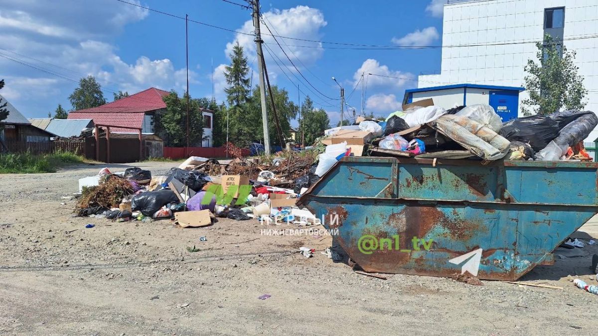 Жители Нижневартовска бьют тревогу из-за мусорного коллапса в старой части города Жители Нижневартовска бьют тревогу из-за мусорного коллапса в старой части города