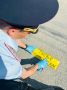 Госавтоинспекторы Югры напомнили о безопасности с помощью трафаретов