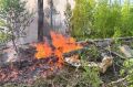 В семи районах Югры действует 41 лесной пожар
